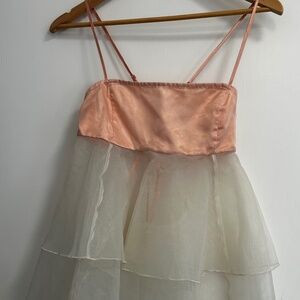 Babydoll coquette ballet top